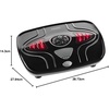image:imageHomedics Vibration Foot Massager  Heated Portable Foot Massager Machine  Soothing Heat with MultiPoint Sensations and ToeTouch Control1 Count Pack of 1