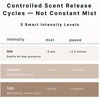 image:imageHomedics Waterless Essential Oil Diffuser with 15ml Vanilla Cedarwood Oil  SereneScent Cordless Cold Air Scent Diffuser Starter Kit with Ambient Light Studio 671 TerracottaTerracotta