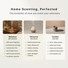 image:imageHomedics Waterless Essential Oil Diffuser with 15ml Vanilla Cedarwood Oil  SereneScent Cordless Cold Air Scent Diffuser Starter Kit with Ambient Light Studio 671 TerracottaTerracotta