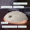 image:imageHomedics White Noise Portable Sound Machine Night Light Cream  12 Soothing Sounds Including White Noise Rain and Thunderstorm UltraPortable Design AutoOff Timer for TravelDove
