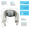 image:imageObusForme Deep Kneading Shiatsu Neck Massager with HeatAdded Vibration Massage to Soothe MusclesFlex Handles to Customize Massage Intensity