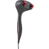 image:imageHoMedics Compact Percussion Handheld Heated Massager Adjustable Intensity Dual Pivoting Heads 2 Sets Interchangeable Nodes Muscle Kneading for Back Shoulders Feet Legs Head amp Neck