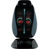 image:imageHoMedics Shiatsu Pro Plus Heated Massage Cushion Heated Vibrating Pad DualKneading Back Shoulder Thigh amp Neck Massager Fits Most Chairs Black and Grey