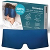 image:imageHomedics 100 Silk Sleep Mask Mulberry Silk Total Blackout Nonslip Grip Adjustable Strap for Custom Fit Hand Washable Comfortable for Travel amp Home  Midnight BlueMidnight