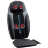 image:imageHomedics 2in Shiatsu Massage Cushion and Cordless Body Massager Removable Cordless Massage Pillow Heat and Vibrating Massage Pad for Home or Office 1 Count