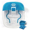 image:imageHomedics Bubble Bliss Deluxe Footbath Gift Set Maintain Heat Foot Spa  Invigorating Bubbles 3 Massage Attachments Pumice Stone Moisturizing Heel Socks amp Splash Guard for Ultimate RelaxationBlue