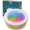 image:imageHomedics Drift 10 Wood Sand Table Zen Stress Relief Black Walnut  App Controlled Moving Sand Art for DeskWhite Ash