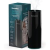 image:imageHomedics Portable Humidifier  Small Air Humidifiers Matte White  for Bedroom Plants Office Travel  Cool Mist Humidifiers ColorChanging Accent Light 2 Mist SettingsBlack