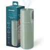 image:imageHomedics Portable Ultrasonic Humidifier USB Rechargeable Aromatherapy Cool Mist Humidifier with 77 oz EasyFill Tank Continuous amp Intermittent Mist 7Color Nightlight Auto Shutoff Green SageGreen Sage