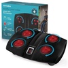 image:imageHomedics Shiatsu Select Foot Massager with Heat  Shiatsu Foot Massager with Heat Therapeutic Kneading amp Rolling 4 Rotational Heads with 12 Massage Nodes ToeTouch Control