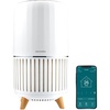image:imageHomedics Smart Air Purifier 4in1 Tower for Large Rooms Up To 1570 sq ft  True HEPA Filtration UVC Technology Activated Carbon Odor Filter Reduces Bacteria Virus VOCs WiFi and Voice Control