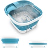 image:imageHomedics Smart Space Collapsible Foot Spa HeatMaintaining  Pumice Stone Splash Guard Smart Space Bubble Mate Collapsible Foot Spa HeatMaintaining