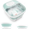 image:imageHomedics Smart Space Elite Footbath with Heat Boost Collapsible  Bubble Massage Pedicure Attachments Bath Salts Safe to Use Bath Salts Patented SafetyLock System Ergonomic Heat Boost