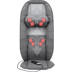 image:imageHoMedics Total Recline Massage Cushion  Deep Kneading Shiatsu Back Shoulder and Neck Massager with Heat for Sore Muscles  Ultimate Versatility for Pain Relief Height Detection amp Seat Vibration