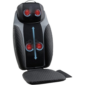 image:imageHomedics 2in Shiatsu Massage Cushion and Cordless Body Massager Removable Cordless Massage Pillow Heat and Vibrating Massage Pad for Home or Office 1 Count