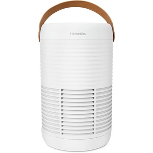 image:imageHomedics 3in1 True HEPA Air Purifier for 975 Sq Ft of CoverageHour  for Home Office and Bedrooms Activated Carbon Filter Prefilter Reduces Bacteria Virus Mold Odors Medium RoomsLarge