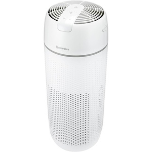 image:imageHomedics Air Purifier 5in1 HEPAType Filtration 853 Sq Ft  UVC Technology and Carbon Odor Filter 4 Speeds Essential Oil Aromatherapy Tray for Medium RoomsExtra Large