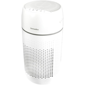 image:imageHomedics Air Purifier 5in1 HEPAType Filtration 853 Sq Ft  UVC Technology and Carbon Odor Filter 4 Speeds Essential Oil Aromatherapy Tray for Medium RoomsMedium