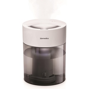 image:imageHomedics Cool Mist Humidifiers for Bedroom Home Nursery Office Plants   Total Comfort UVC Ultrasonic Humidifier Leak Resistant Design 097 Gallon Tank 35 Hour Run Time Quiet Night Light