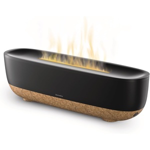 image:imageHomedics Fireside Ultrasonic Humidifier 026Gal Visible FlameEffect  Medium Rooms Cool Mist 026Gal TopFill Tank Dry Air Relief at Home Breathe amp Sleep Better Aromatherapy