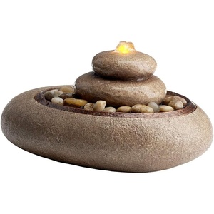 image:imageHomedics Mirra Oceanside Relaxation Fountain  Serene Decorative Home DecorBrown