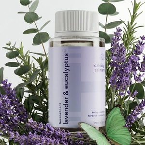 image:imageHomedics SereneScent Diffuser Oil Refill Lavender amp Chamomile Sleep 120ml  Waterless Cold Air Diffuser Refill Aromatherapy Essential Oil for Deep Sleep Easy Plug amp Play Compatible with All MachinesLavender  Eucalyptus