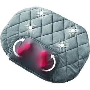 image:imageHomedics Shiatsu and Vibration Body Massager Portable Cushion with 5 Settings Soothing Heat Reverse Function Hand Controller and 2Year Warranty