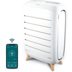 image:imageHomedics Smart Air Purifier for ExtraLarge Rooms 2679 sq ft Room  4in1 Console True HEPA Filtration UVC Technology Reduces Bacteria amp Virus WiFi Voice Control