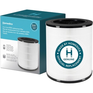 image:imageHomedics True HEPA Replacement Filter For Homedics Air Purifier  ompatible APT200 and APT2503 Dust Remover Air Cleaner Remove Household Odors Activated Carbon Filters Remove Pet Odors81 x 81 x 85