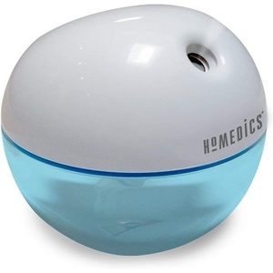image:imageHomedics Ultrasonic Personal Humidifier  Small Portable Air Humidifiers for Bedroom Plants Office Travel  TopFill 200 ML Cool Mist Humidifiers White