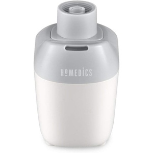 image:imageHomedics Ultrasonic Portable Humidifier  Small Air Humidifiers for Bedroom Plants Office Travel  Cool Mist Humidifiers Uses Standard Water Bottle White