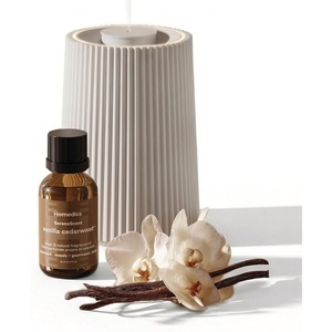 image:imageHomedics Waterless Essential Oil Diffuser with 15ml Vanilla Cedarwood Oil  SereneScent Cordless Cold Air Scent Diffuser Starter Kit with Ambient Light Studio 671 TerracottaWhite