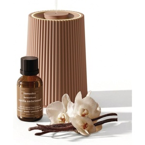 image:imageHomedics Waterless Essential Oil Diffuser with 15ml Vanilla Cedarwood Oil  SereneScent Cordless Cold Air Scent Diffuser Starter Kit with Ambient Light Studio 671 TerracottaTerracotta