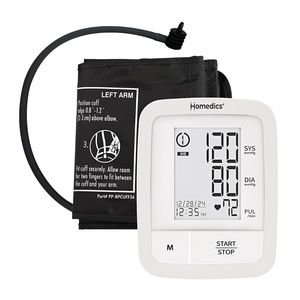 image:imageHomedics XL Cuff Arm Blood Pressure Monitor 200XL Series 1722 Cuff  Smart Measure Technology Irregular Heartbeat amp Motion Detector Large DisplayLarge