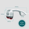 image:imageHomedics Back Massager Heated Automatic Percussion Body Massager