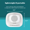 image:imageHomedics SoundSleep Rejuvenate White Noise Portable Sleep MachineStandard