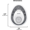 image:imageHomedics White Noise Sound Machine Small Travel Sound Machine1 Count Pack of 1