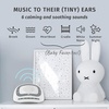 image:imageMyBaby SoundSpa White Noise Machine for Babies  6 Soothing Lullabies for Newborns Sound Therapy for Travel Relaxing Kids Newborns Baby Songs Adjustable Volume Autooff Timer By HoMedics1 Count Pack of 1