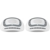 image:imageMyBaby SoundSpa White Noise Machine for Babies  6 Soothing Lullabies for Newborns Sound Therapy for Travel Relaxing Kids Newborns Baby Songs Adjustable Volume Autooff Timer By HoMedics1 CountPack of 2
