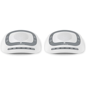 image:imageMyBaby SoundSpa White Noise Machine for Babies  6 Soothing Lullabies for Newborns Sound Therapy for Travel Relaxing Kids Newborns Baby Songs Adjustable Volume Autooff Timer By HoMedics1 CountPack of 2