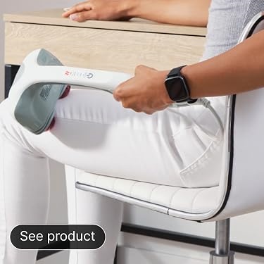 Homedics Shiatsu Back Massager with Heat,Premium Massage for Daily Relaxation